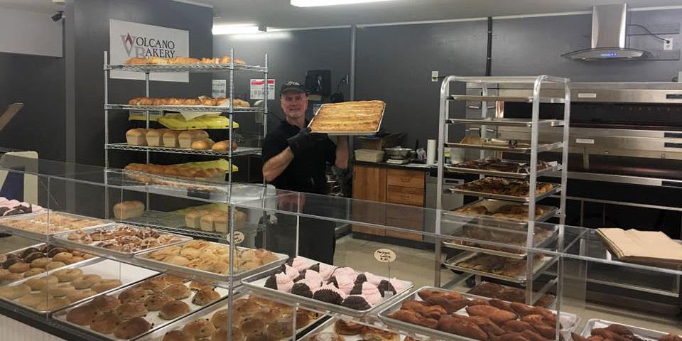 Volcano bakery